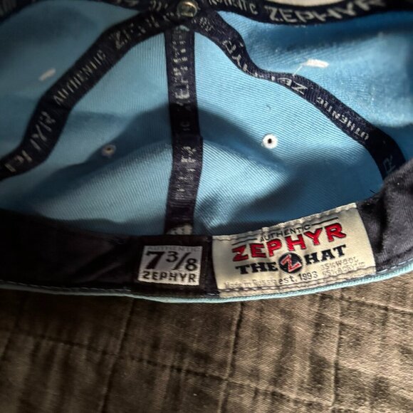 Zephyr UNC Tarheels Vintage Fitted‎ Hat 7 3/8 - Picture 5 of 5